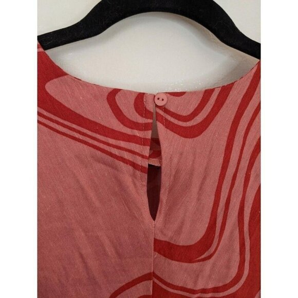 Dress Retro Marble Print - Picture 6 of 9